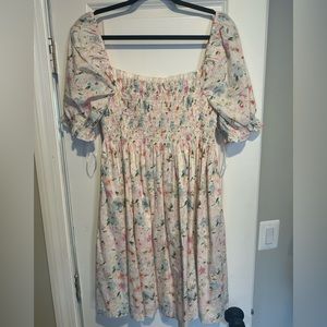 Floral Babydoll Dress